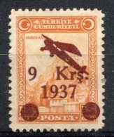 Turquie                           Poste Aérienne   N° 7 Neuf Sans Gomme - Unused Stamps