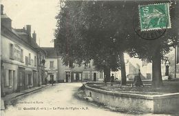 A-17.6331 : GENILLE  LA PLACE DE L EGLISE - Genillé