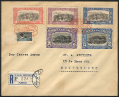 25/AU/1925: First Flight Florida - Montevideo, VF Quality! - Uruguay