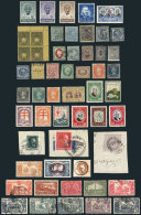 Varied Lot Of Stamps Of Various Countries And Periods, Used And Mint (some Can Be Without Gum), Most Of Fine... - Other & Unclassified