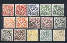Yvert A.1/10 + 1a,3a,4a,5a,6a, 1930/41 Complete Set Of 15 Values, VF Quality, Catalog Value Euros 460. - Surinam