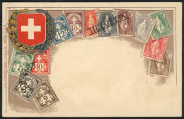 Old Postage Stamps And Arms, Circa 1905, VF Quality! - Andere & Zonder Classificatie