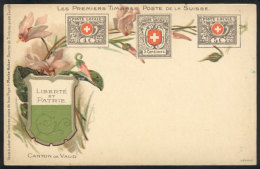 Classic Stamps And Coat Of Arms Of Vaud, Circa 1900, Unused, Excellent Quality! - Otros & Sin Clasificación