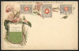 Classic Stamps And Coat Of Arms Of Vaud, Circa 1900, Unused, Excellent Quality! - Autres & Non Classés