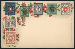 Classic Stamps And Flowers, Circa 1900, Unused, Excellent Quality! - Autres & Non Classés