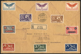 15/MAY/1926 LE LOCLE - BASEL: First Flight, Registered Cover With Final Destination Bern (arrival Backstamp Of... - Otros & Sin Clasificación