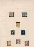 Old Collection On Pages With Stamps Issued Between 1858 And 1935 Approx., Mint Or Used, Very Fine Quality. Yvert... - Other & Unclassified