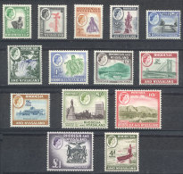 Sc.158/171, 1959 Landscapes, Set Of 14 Values (without 164A, Issued In 1962), Never Hinged, Excellent Quality. - Rodesia & Nyasaland (1954-1963)