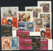 Small Lot Of MNH Stamps And Sets, Excellent Quality, Very Thematic, Yvert Catalog Value Euros 70+ - Peru