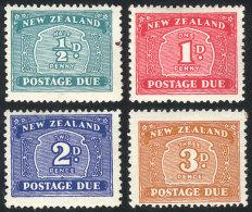 Sc.J22/J25, 1939 Cmpl. Set Of 4 MNH Values, The Gum Of The Low Values Is A Little Darkened, Fine Quality! - Timbres-taxe