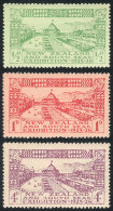 Sc.179/181, 1925 Dunedin Exhibition, Cmpl. Set Of 3 Mint Values, VF Quality! - Autres & Non Classés