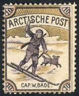 Cinderella Of 1896 Cap. W. Base, Mint Without Gum, Minor Defects On Back, Very Nice Front! - Sonstige & Ohne Zuordnung