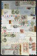 17 Covers (most Airmail) Sent To Argentina And Paraguay Between 1939 And 1951 With Interesting Postages And Many... - Mexiko