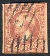 Sc.2, 1852 Grand Duke William 1Sg. Redish-chestnut, Used, Thick Paper, Very Fine Quality, Catalog Value US$125 - Other & Unclassified