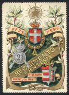 Old Military Cinderella, 21th Infantry Regiment (21 Reggimento Fanteria), VF! - Unclassified