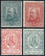 Sc.115/116 + 117/118, Garibaldi, Mint With Hinge Marks, VF Quality, Catalog Value US$429. - Ohne Zuordnung