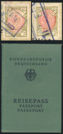 2 Interesting Revenue Stamps On A German Passport, Circa 1974, Fine Quality! - Iran