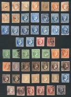 Lot Of Classic Stamps, Very Interesting To Study. Average To Excellent Quality, In General Fine, Including Color... - Autres & Non Classés