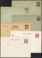 3 Surcharged Envelopes + 3 Postal Cards, All Unused And In General Of VF Quality (1 Card With Defect), Good... - Otros & Sin Clasificación