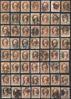 Lot Of Used Stamps, With Some Very Interesting Cancels, Fine To VF General Quality, Very Attractive Lot For The... - Andere & Zonder Classificatie