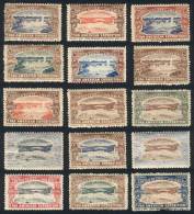 Set Of 15 Cinderellas Of The Pan American Exposition 1901 Buffalo, Fine General Quality (some With Little Defects... - Autres & Non Classés