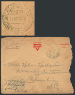 Envelope For Soldiers Mail Sent To Columbia On 31/OC/1916 With Interesting Markings! - Postal History