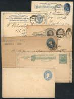 6 Old Postal Stationeries, Fine General Quality (2 With Defects), Low Start! - Otros & Sin Clasificación