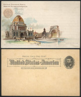 1c. Postal Card Illustrated On Reverse With "Administration Building" Of The World's Columbian Exposition,... - Otros & Sin Clasificación