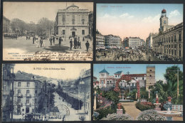 13 Old Postcards, Many With Postage And Sent To Argentina, Very Good Views! - Autres & Non Classés