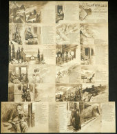 Express Train, Series I Complete (cards 1 To 10) And Set II Almost Complete (11 To 20, Without 19), In Total 19... - Autres & Non Classés