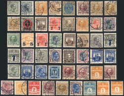 Lot Of Good Values Issued Mainly Between 1904 And 1920, Including Very Good Stamps Of High Quality, Almost All... - Sonstige & Ohne Zuordnung