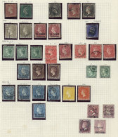 Accumulation Of Interesting Stamps On Several Album Pages, Very Fine General Quality, Very Attractive! - Other & Unclassified