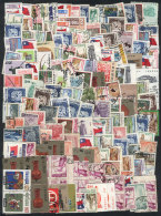Lot Of Several Hundreds Used Stamps, Fine To VF General Quality! - Andere & Zonder Classificatie