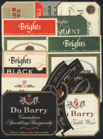 Good Number Of Wine Labels, Circa 1960s, Excellent Quality! - Other & Unclassified