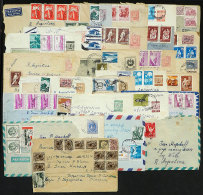 27 Covers Sent To Argentina In 1960s/70s, Including Some Very Handsome Pieces, Some Postal Stationeries With Very... - Other & Unclassified