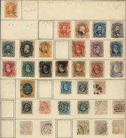 Old Collection On Album Pages (up To 1940 Approx.), Including Very Good Examples Of Scarce Stamps Of High Market... - Verzamelingen & Reeksen