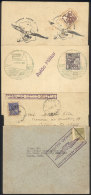 Circa 1939/1944: 4 Flown Covers With MILITARY AIRMAIL Marks, Very Nice And Interesting For The Specialist! - Otros & Sin Clasificación