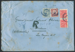 Registered Cover Sent From Sao Paulo To Germany In NOV/1927, Franked With 3,400Rs., Very Interesting! - Other & Unclassified