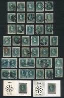 Sc.72, 1878/9 100R. Green, 43 Examples With Different Cancels, Very Interesting, VF Quality! - Sonstige & Ohne Zuordnung