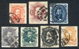 Sc.61/67, 1876/7 Complete Set Of 7 Used Values, VF Quality, Catalog Value US$175+ - Otros & Sin Clasificación