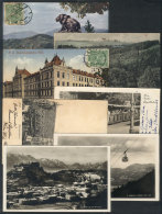 7 Old Postcards With Good Views, VF General Quality, Low Start. - Other & Unclassified