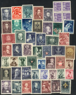 Lot Of Interesting Stamps, Most Commemorative, MNH Or Very Lightly Hinged, Almost All Of Very Fine Quality. Yvert... - Autres & Non Classés