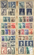 Very Good Stock Of Used Stamps Of Very Fine Quality In Old Stockbook, Including A Number Of Good Values And... - Colecciones