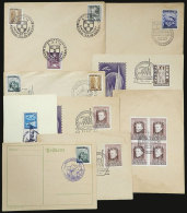 9 Covers Or Cards With Special Postmarks Of 1946 And 1947, VF! - Sonstige & Ohne Zuordnung