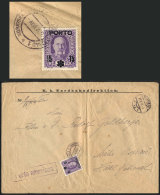 Official Envelope Of The K.K.Nordbahndirektion Sent Stampless From Wien To Ostrau On 29/MAY/1918, With Postage Due... - Autres & Non Classés