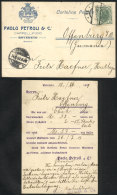 Card Franked With 5h. And Sent From ROVERETO To Offenburg (Germany) On 13/DE/1907, VF! - Sonstige & Ohne Zuordnung