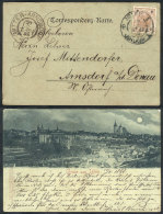 Postcard With General View Of Iglau, Franked With 2kr. And Sent From IGLAU To Mitter-Arnsdorf On 8/DE/1898, Very... - Autres & Non Classés