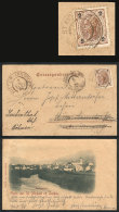 Postcard (general View Of St.Michel Ob Leoben) Franked With 2kr. And Sent From ST. MICHEL OB LEOBEN To... - Autres & Non Classés