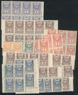 Province Of TUCUMÁN: Interesting Lot Of Revenue Stamps Of The Year 1907, MNH, Almost All Of VF Quality! - Sonstige & Ohne Zuordnung