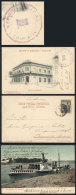 Postcard Sent From Santa Fe To Buenos Aires On 13/JUL/1905, Franked With 2c. Liberty With Datestamp, And On Back,... - Andere & Zonder Classificatie